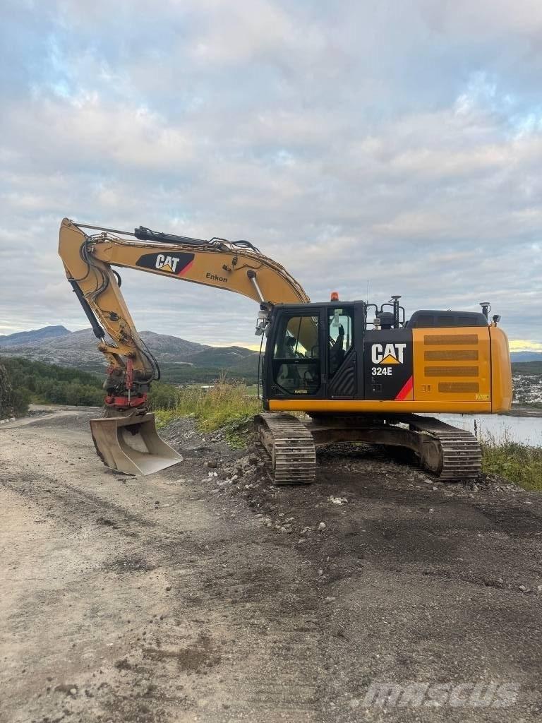 CAT 324 EL Pásová rýpadla
