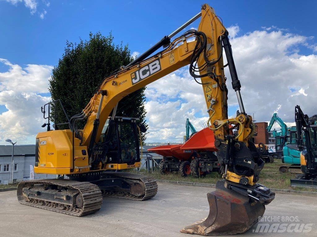 JCB 245 XR Pásová rýpadla