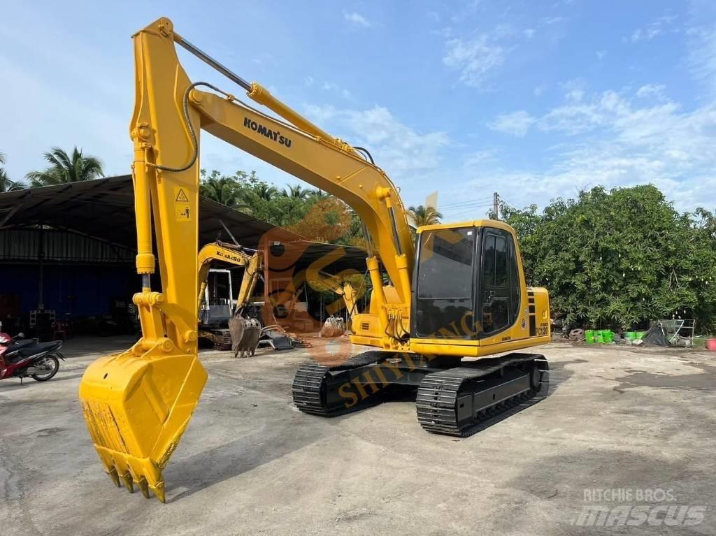 Komatsu PC 120 Pásová rýpadla