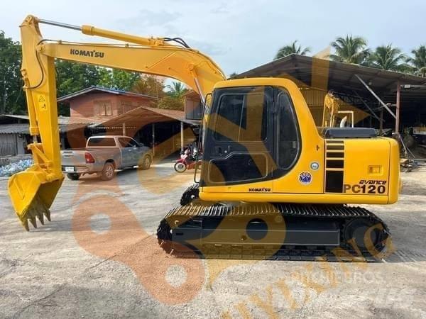 Komatsu PC 120 Pásová rýpadla