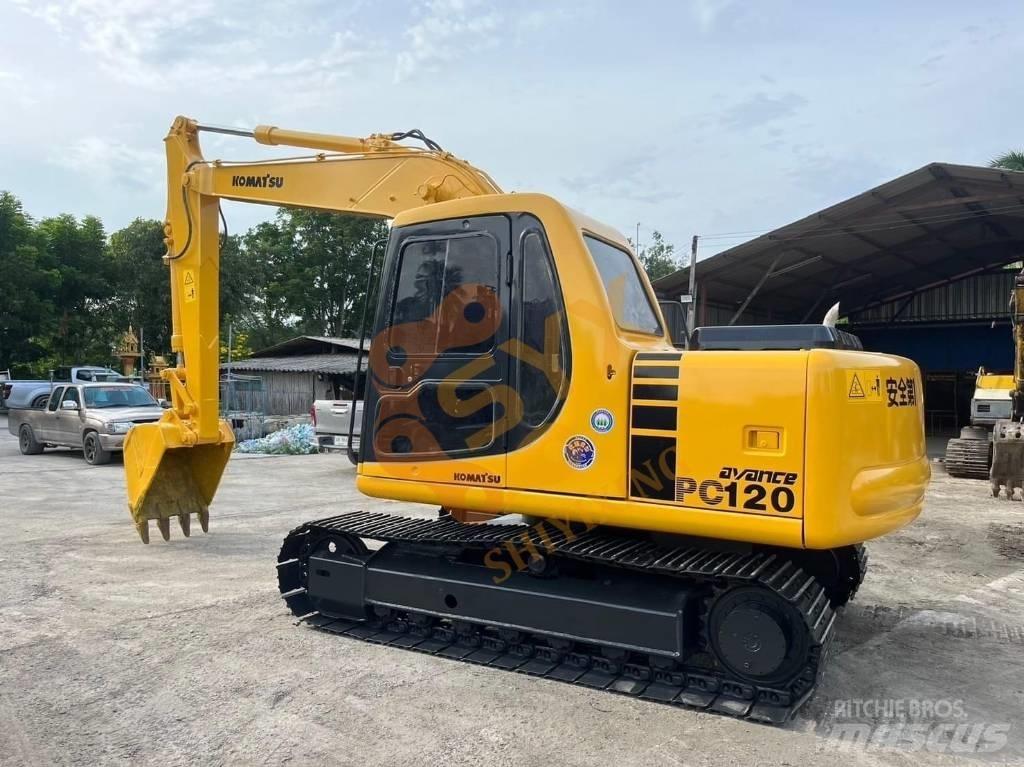 Komatsu PC 120 Pásová rýpadla