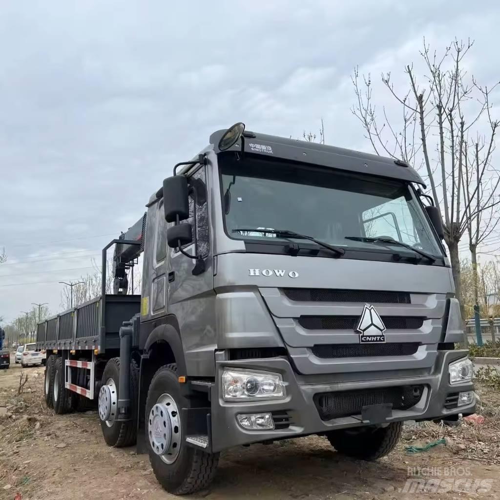 Howo 371 8x4 Autojeřáby, hydraulické ruky