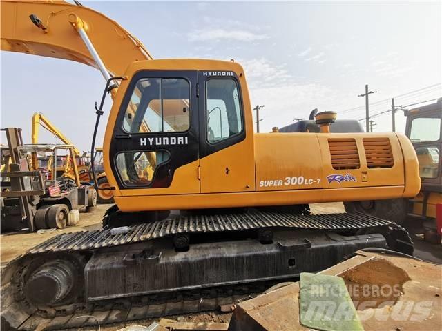 Hyundai R300LC-7 Pásová rýpadla