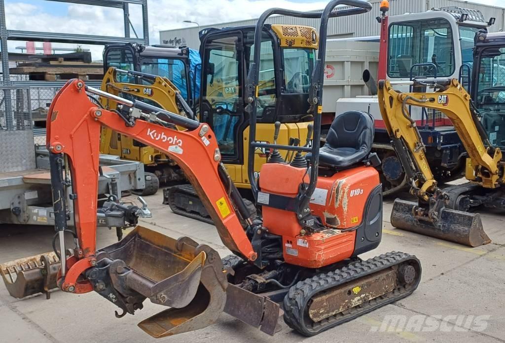 Kubota U 10-3 Mini rýpadla < 7t