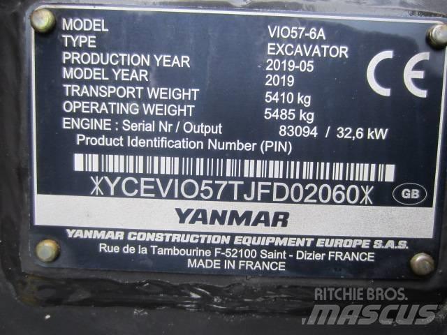 Yanmar Vio 57 Mini rýpadla < 7t