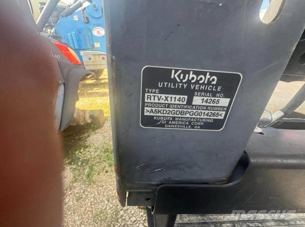 Kubota RTV-X 1140 Užitkové stroje