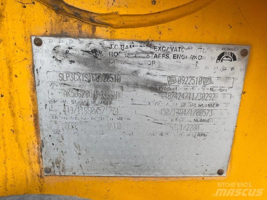 JCB 3 CX Rýpadlo-nakladače