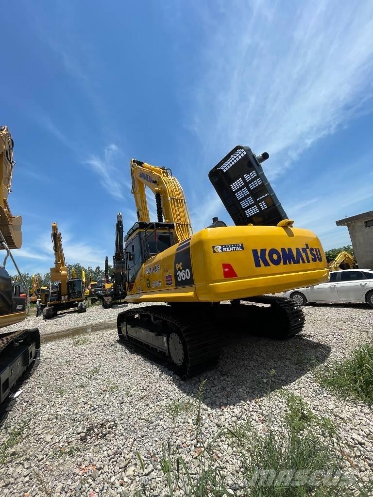 Komatsu PC 360 Pásová rýpadla