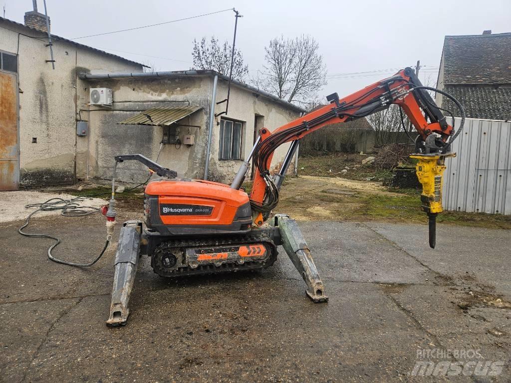 Husqvarna DXR305 Demoliční rýpadla