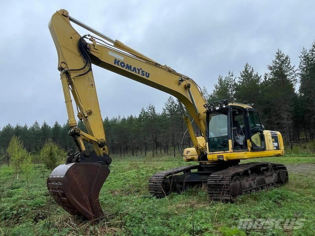 Komatsu PC 290 LC Pásová rýpadla