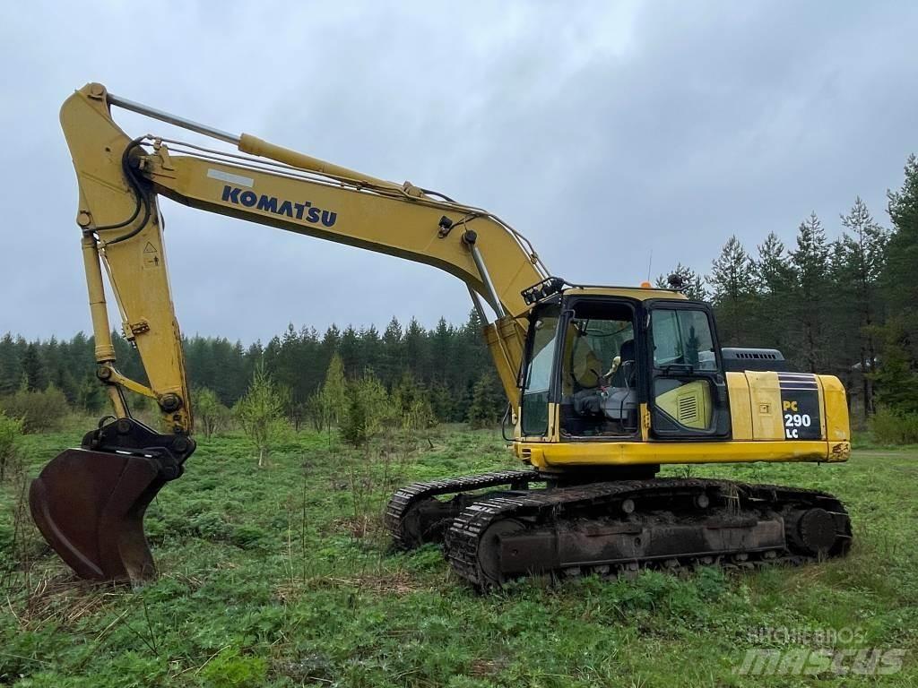 Komatsu PC 290 LC Pásová rýpadla