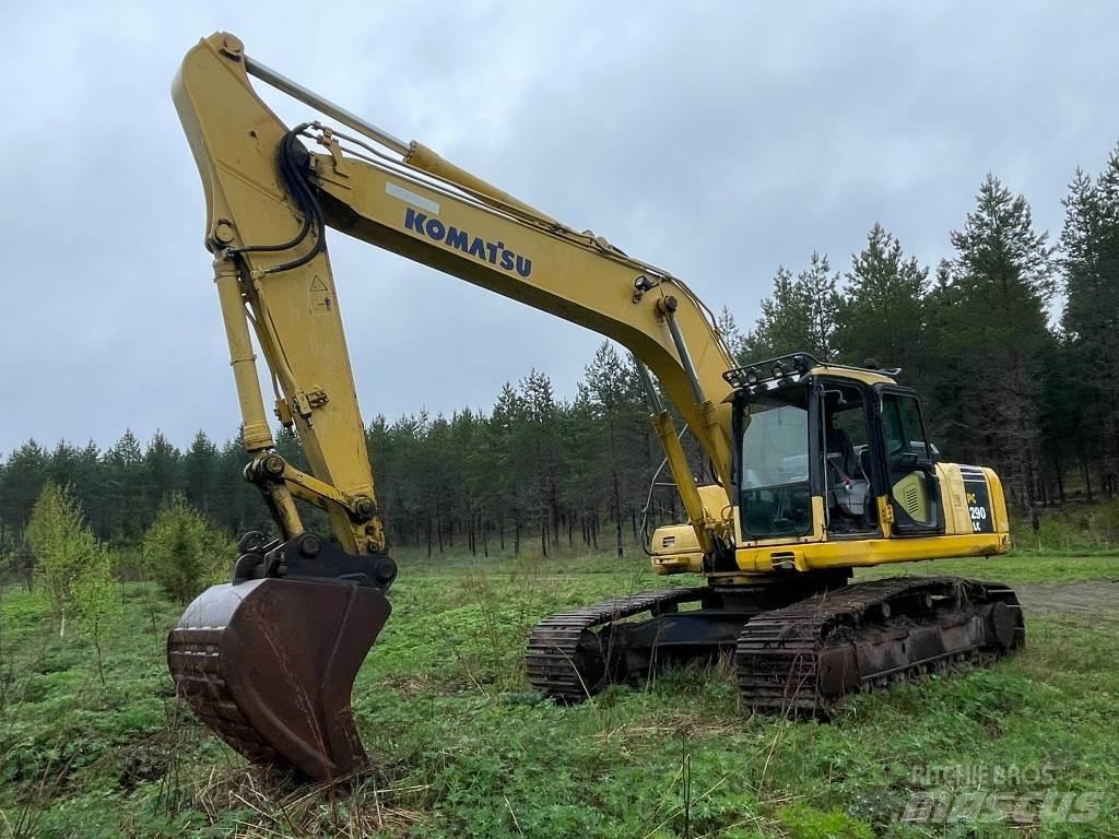 Komatsu PC 290 LC Pásová rýpadla