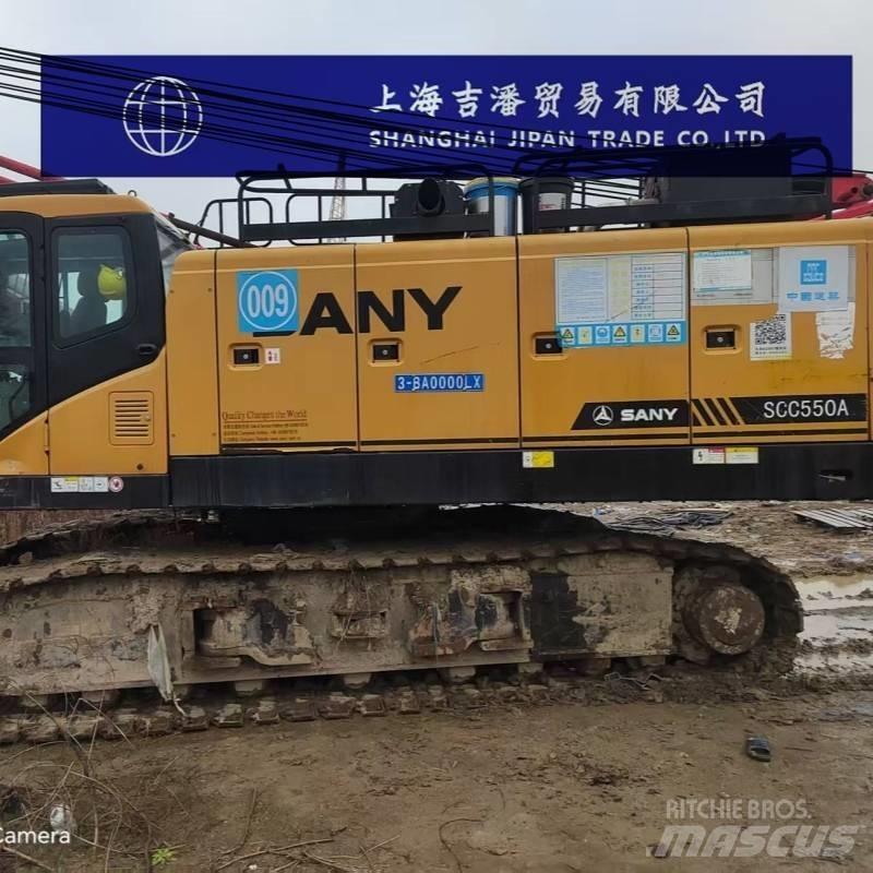 Sany SCC550A Pásové jeřáby