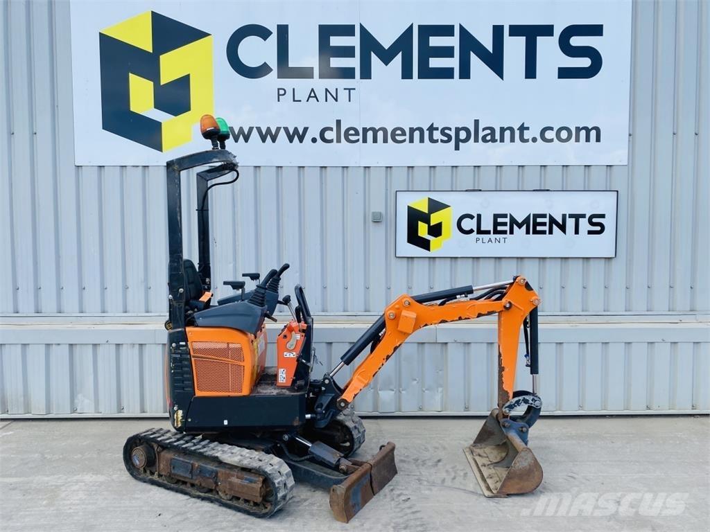 Doosan DX10Z Mini rýpadla < 7t
