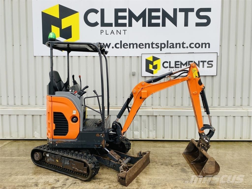 Doosan DX17Z Mini rýpadla < 7t