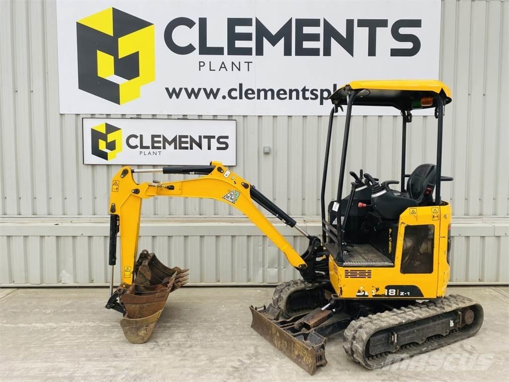 JCB 18Z-1 Mini rýpadla < 7t