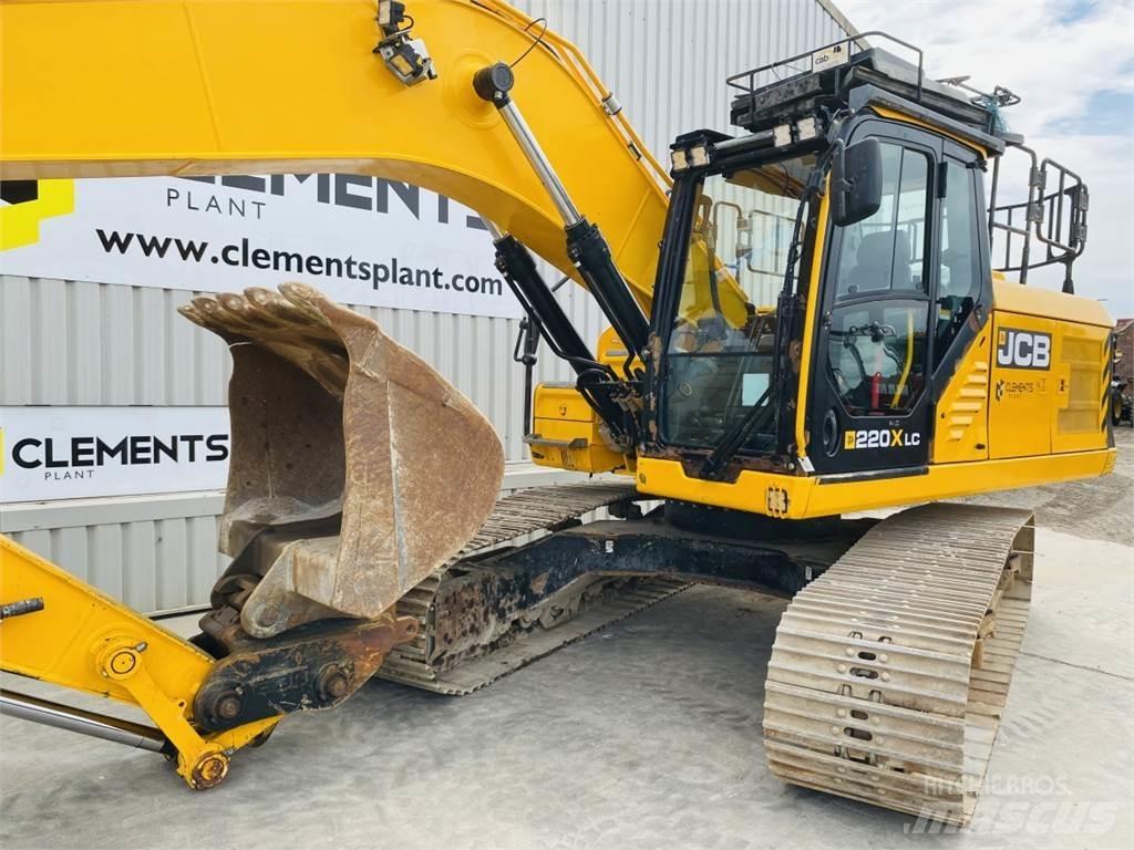 JCB 220X L Pásová rýpadla
