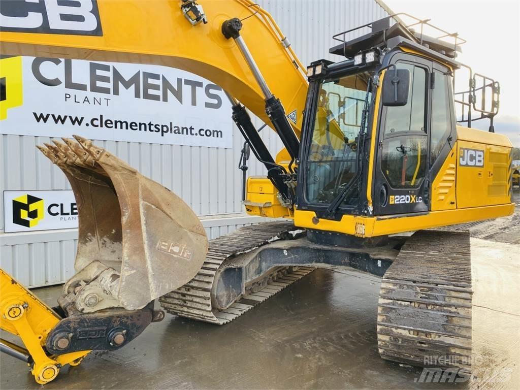 JCB 220XLC Pásová rýpadla