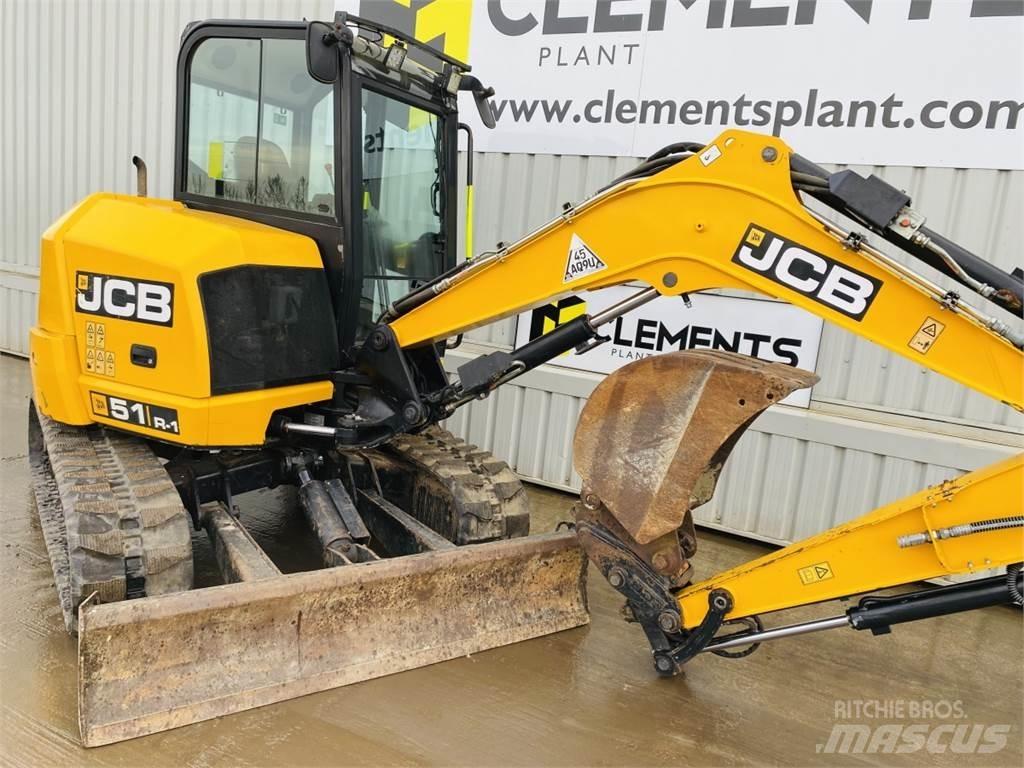 JCB 51R-1 Midi rýpadla 7t - 12t