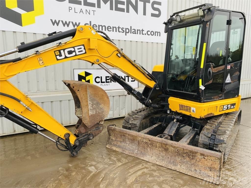 JCB 51R-1 Midi rýpadla 7t - 12t