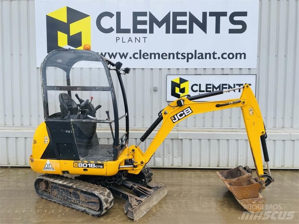 JCB 8018CTS Mini rýpadla < 7t