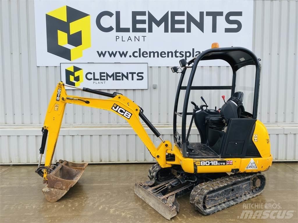 JCB 8018CTS Mini rýpadla < 7t