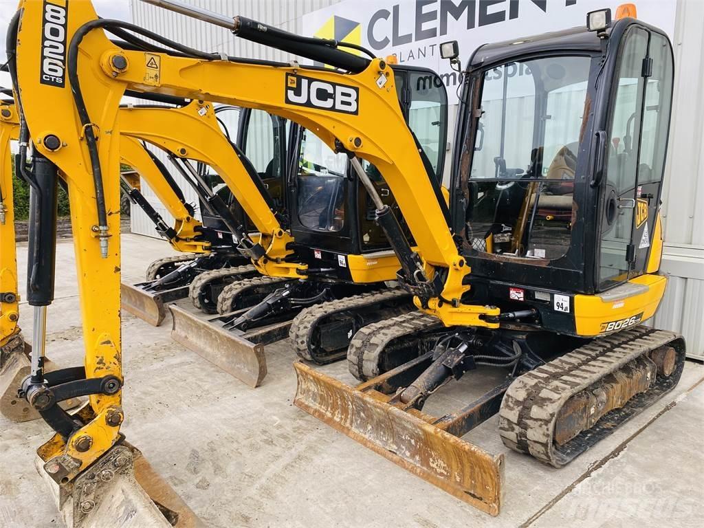 JCB 8026CTS Mini rýpadla < 7t