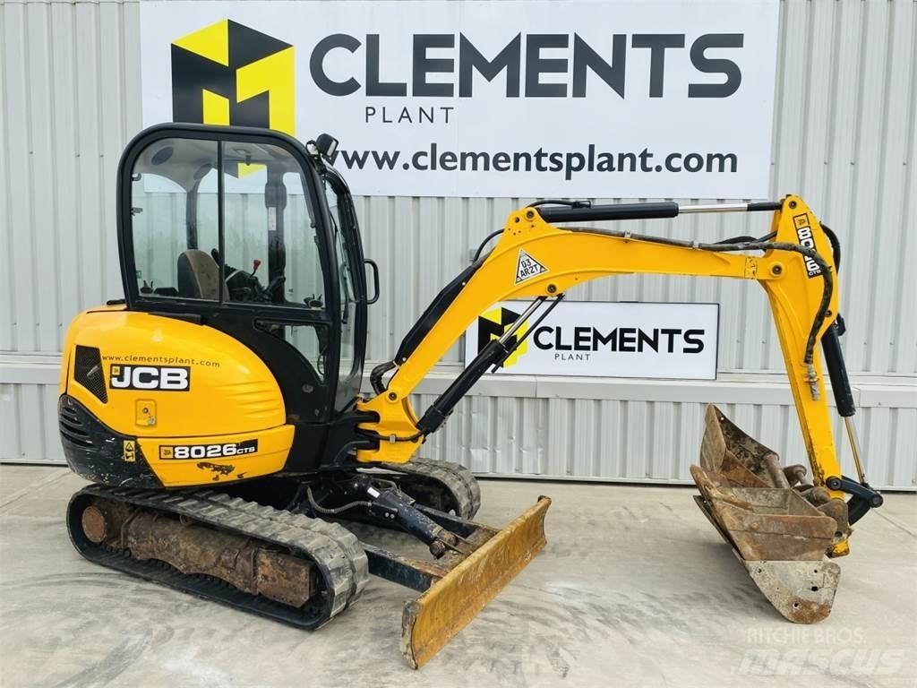 JCB 8026CTS Mini rýpadla < 7t