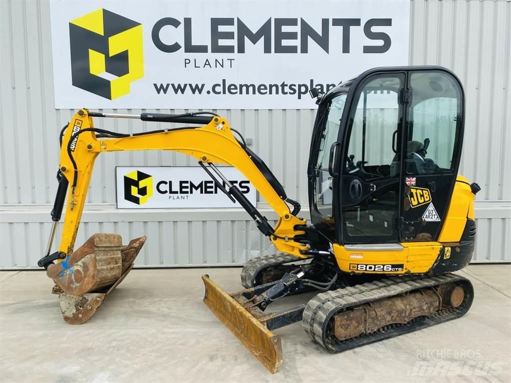 JCB 8026CTS Mini rýpadla < 7t