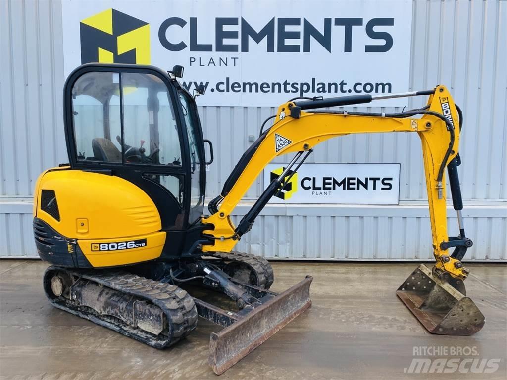 JCB 8026CTS Mini rýpadla < 7t