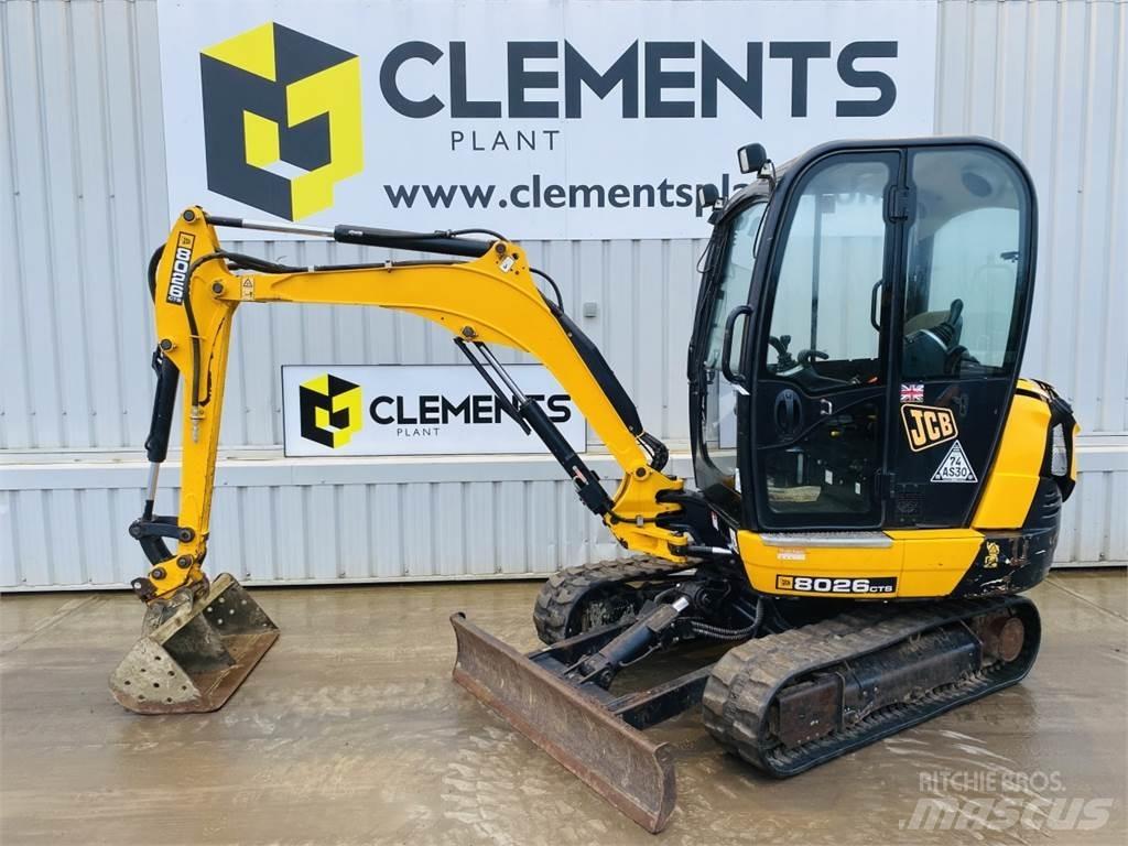 JCB 8026CTS Mini rýpadla < 7t