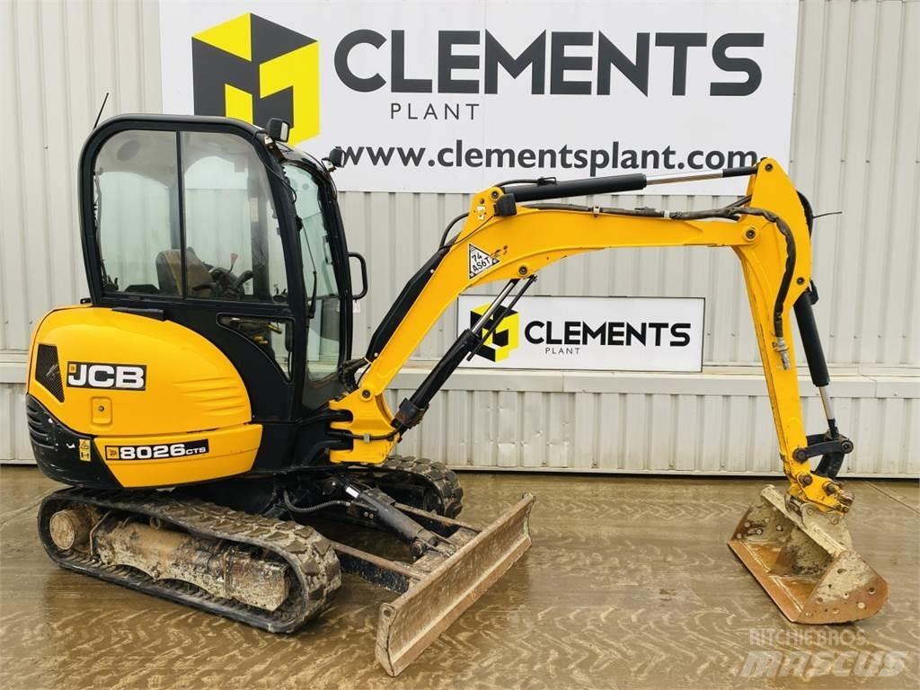 JCB 8026CTS Mini rýpadla < 7t