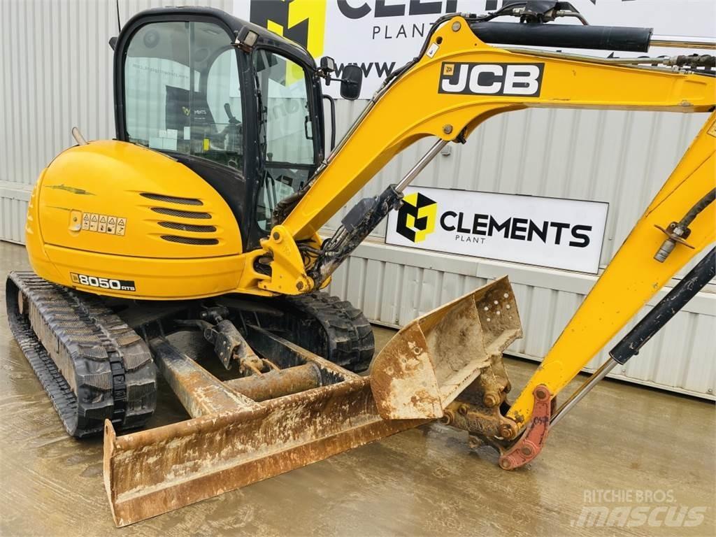 JCB 8050RTS Midi rýpadla 7t - 12t