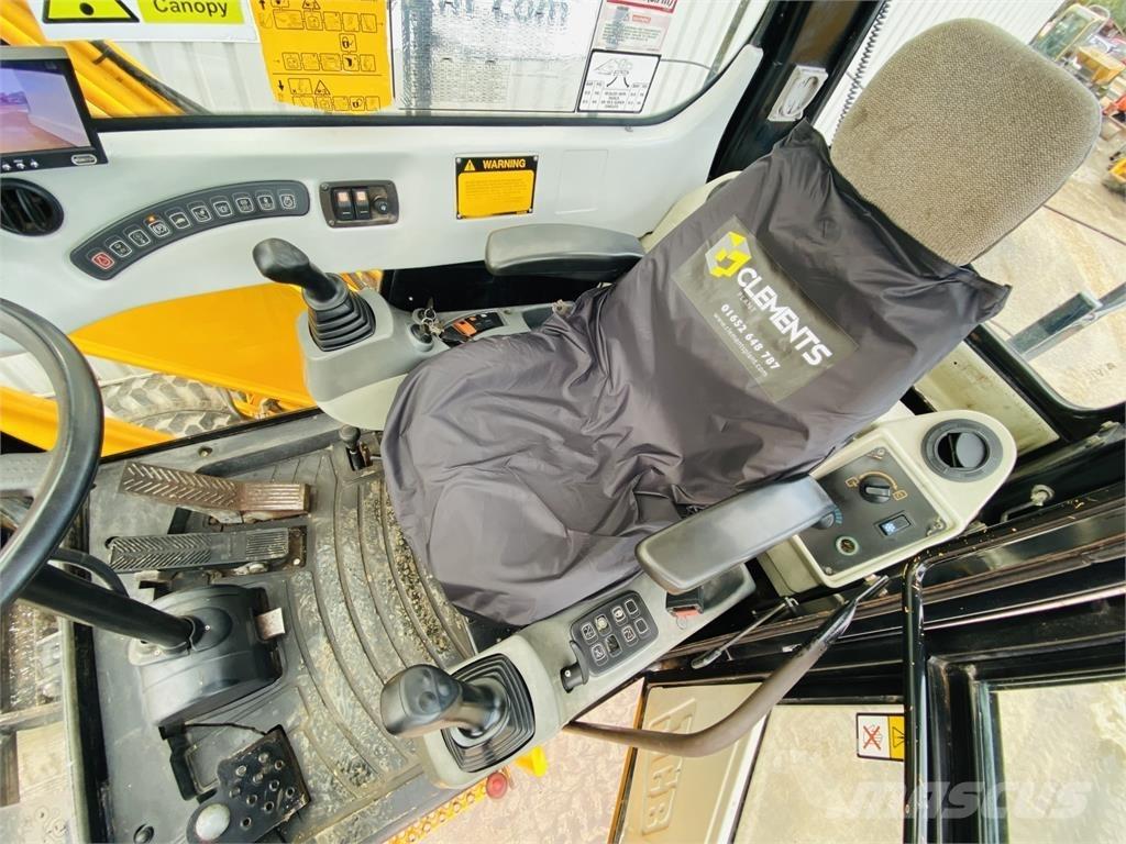 JCB JS160W Pásová rýpadla