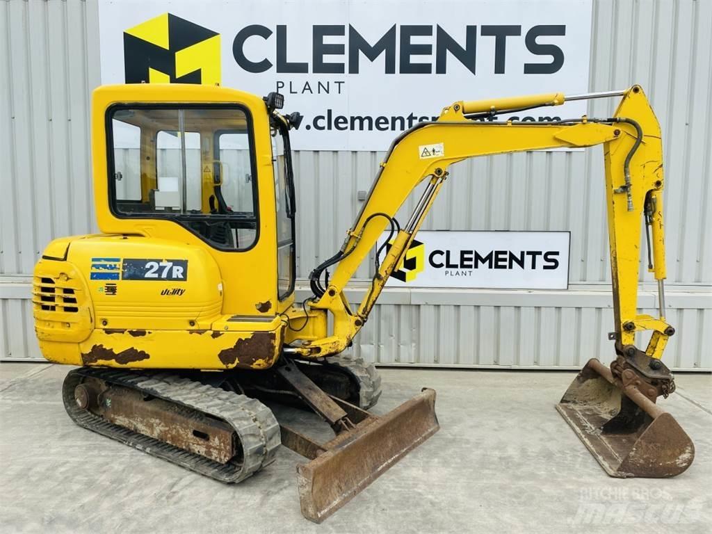 Komatsu PC27R-8 Mini rýpadla < 7t