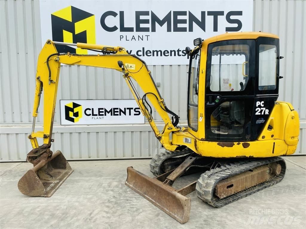 Komatsu PC27R-8 Mini rýpadla < 7t