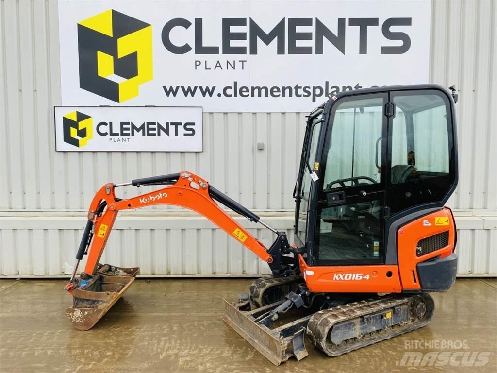 Kubota KX016-4 Mini rýpadla < 7t