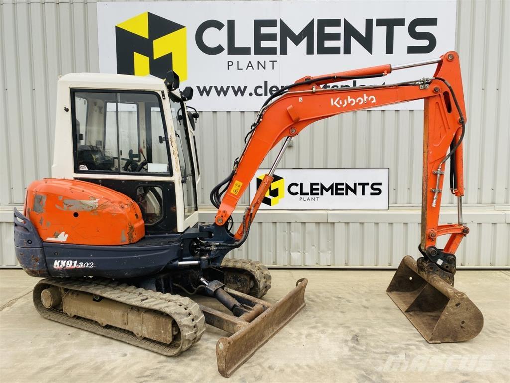 Kubota KX91-3a2 Mini rýpadla < 7t