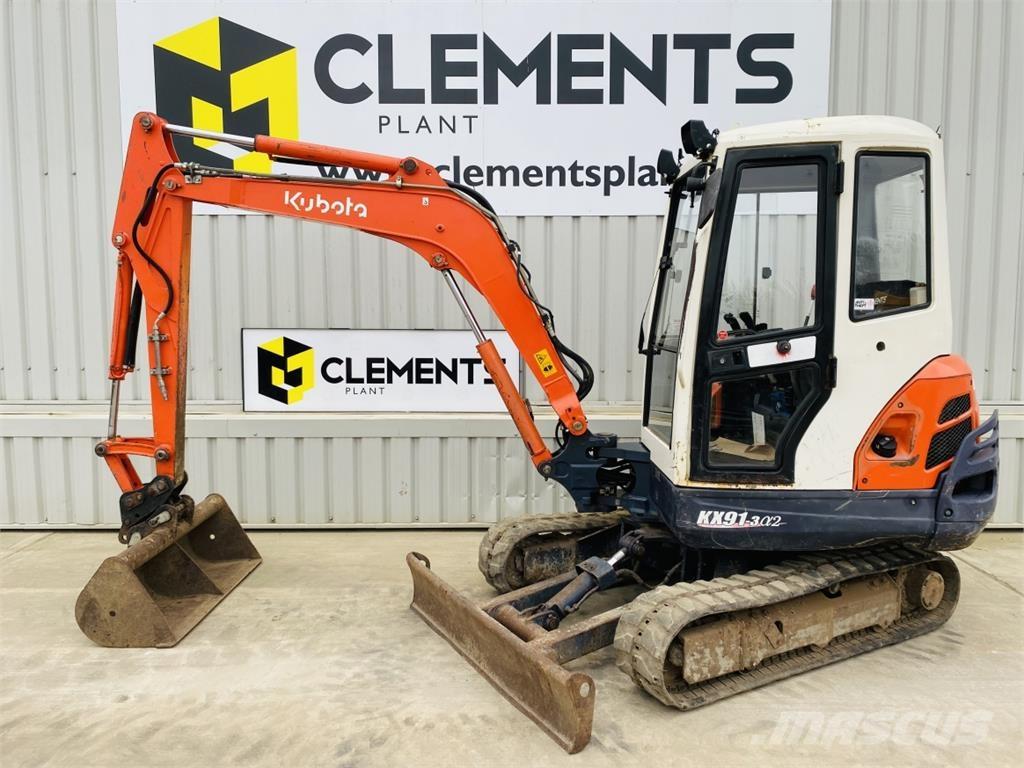 Kubota KX91-3a2 Mini rýpadla < 7t