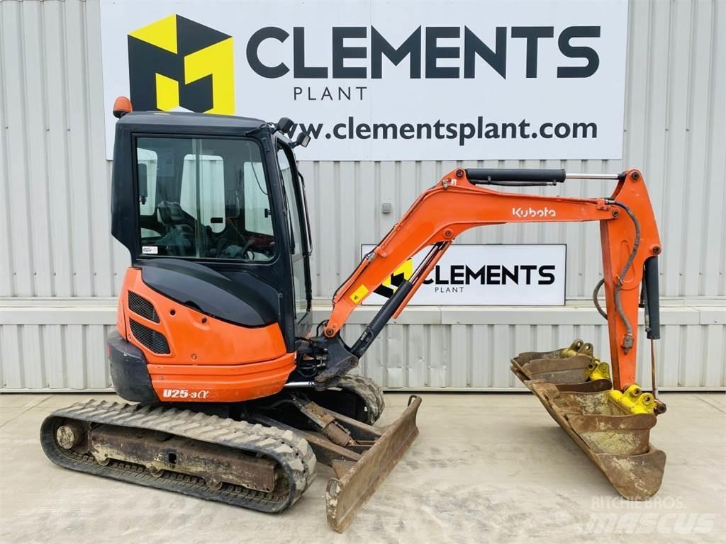 Kubota U25-3EU Mini rýpadla < 7t