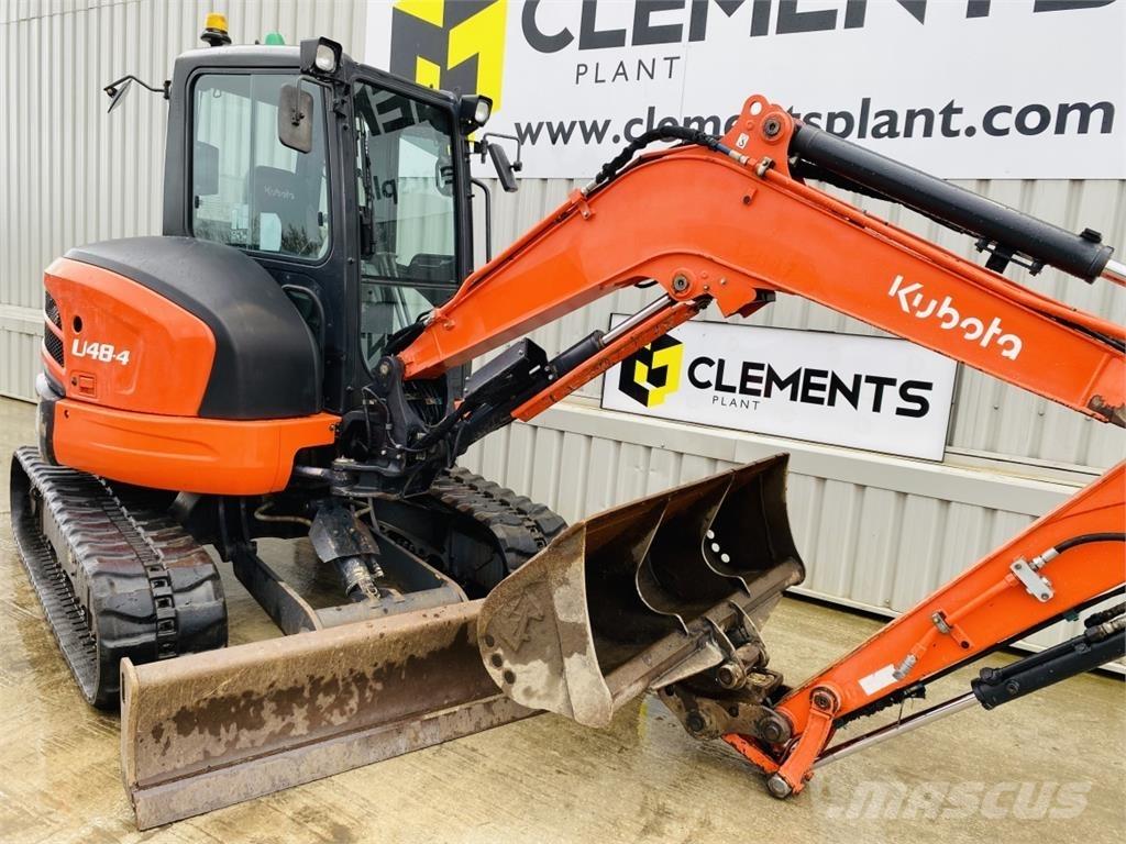 Kubota U48-4 Midi rýpadla 7t - 12t