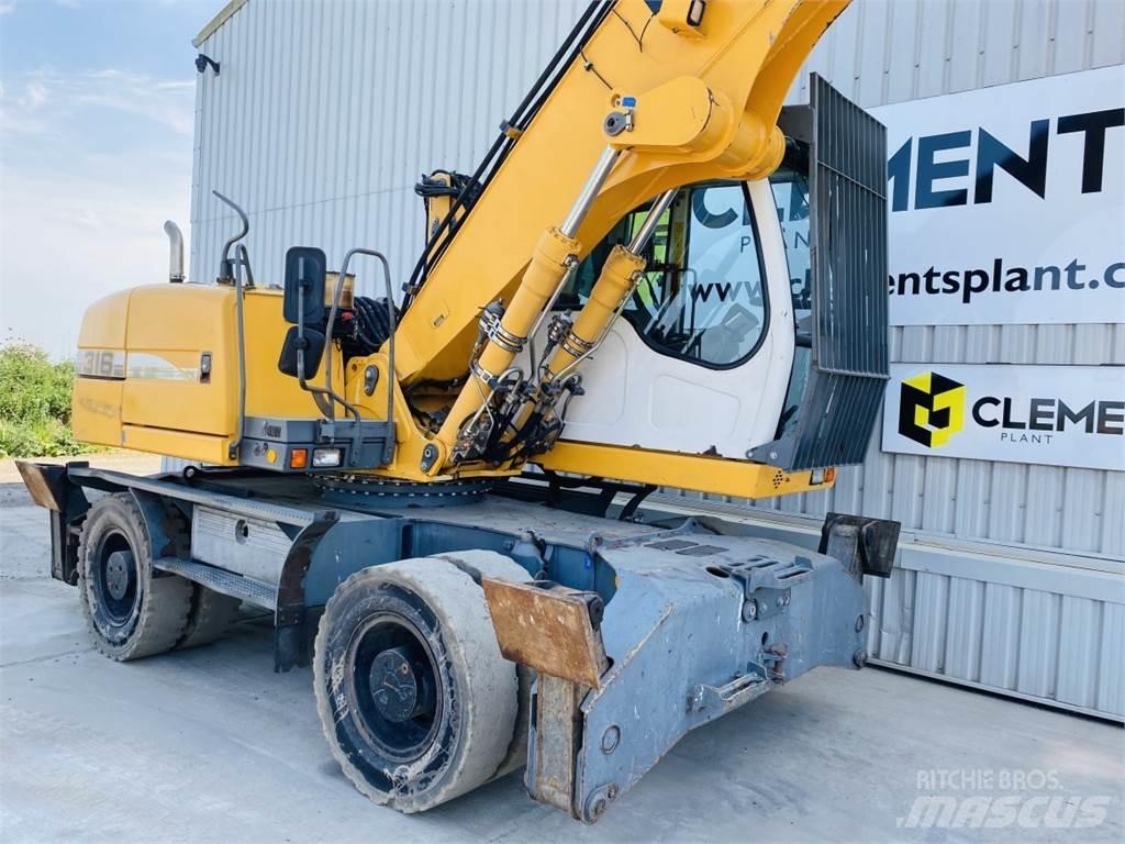 Liebherr 316 Pásová rýpadla