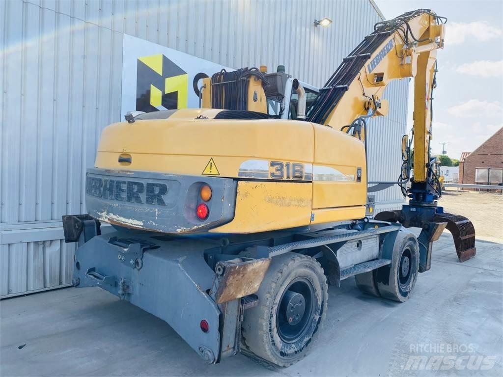 Liebherr 316 Pásová rýpadla