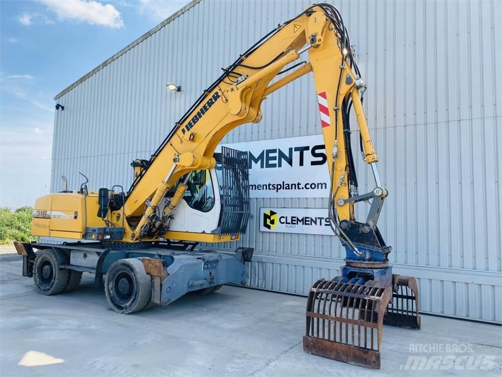 Liebherr 316 Pásová rýpadla