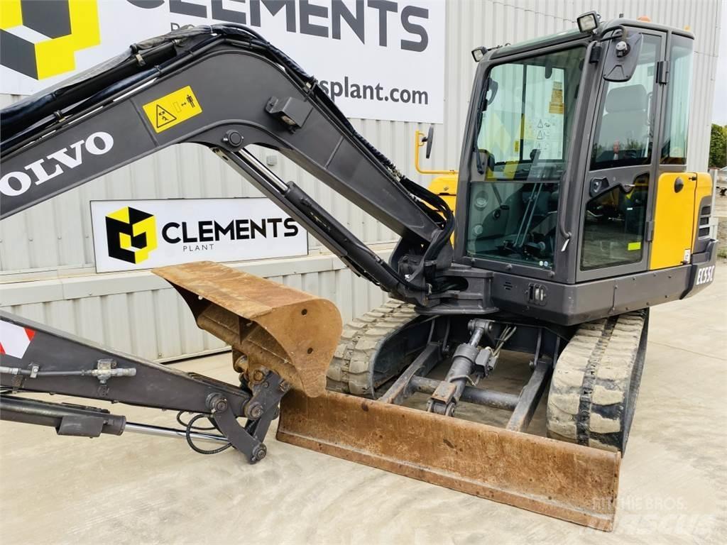 Volvo EC55C Midi rýpadla 7t - 12t