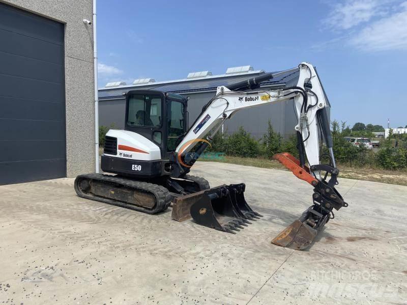 Bobcat E 50 Kolová rýpadla