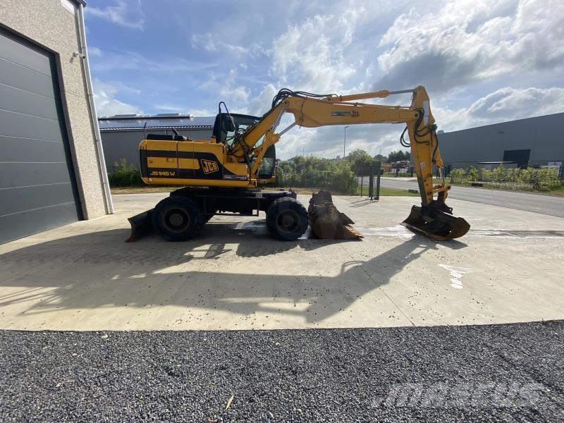 JCB JS145W Kolová rýpadla