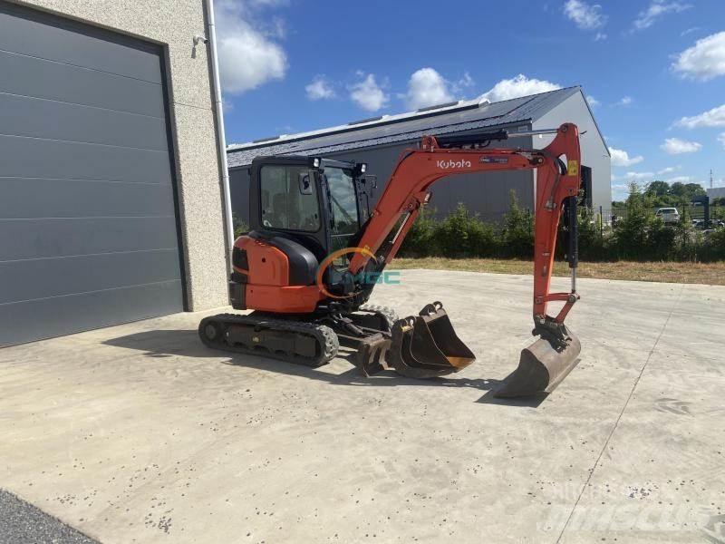 Kubota U36-4 Kolová rýpadla
