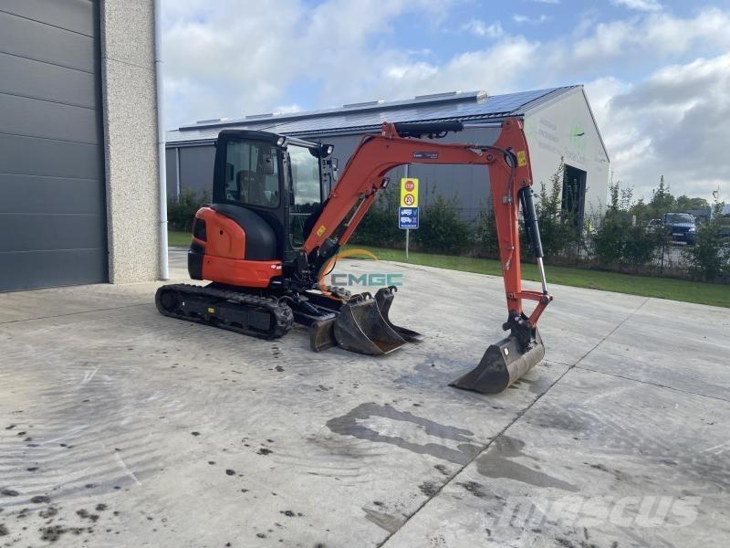 Kubota U36-4 Kolová rýpadla