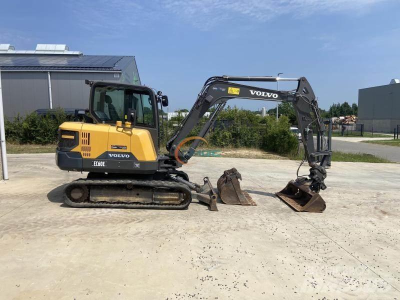Volvo EC60E Kolová rýpadla